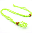 Handmade Knitted Crystal Net Holder Necklace Adjasutable Chord Chain