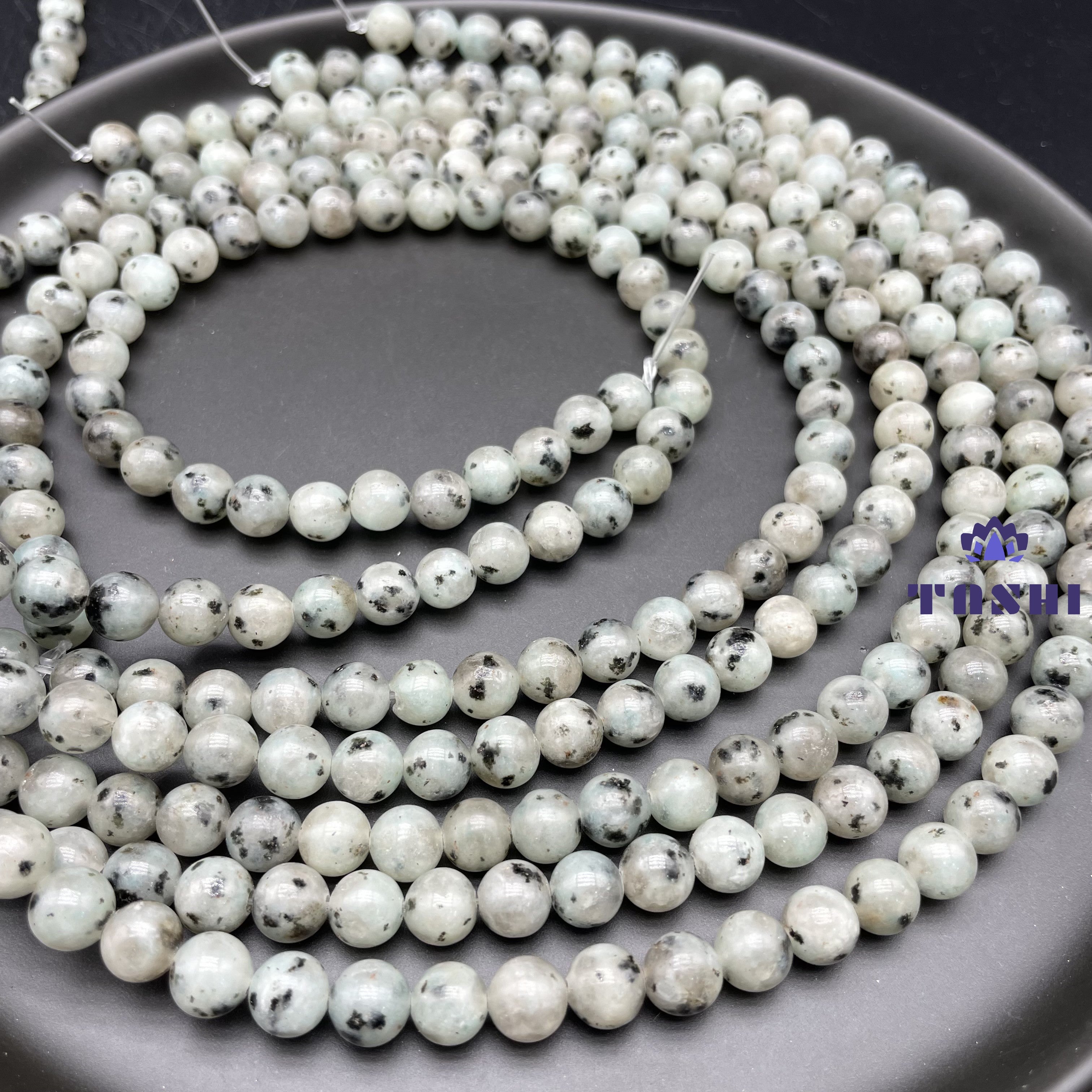 Kiwi Jasper Beads Strands Loose Beads Jewelry DIY Bracelet