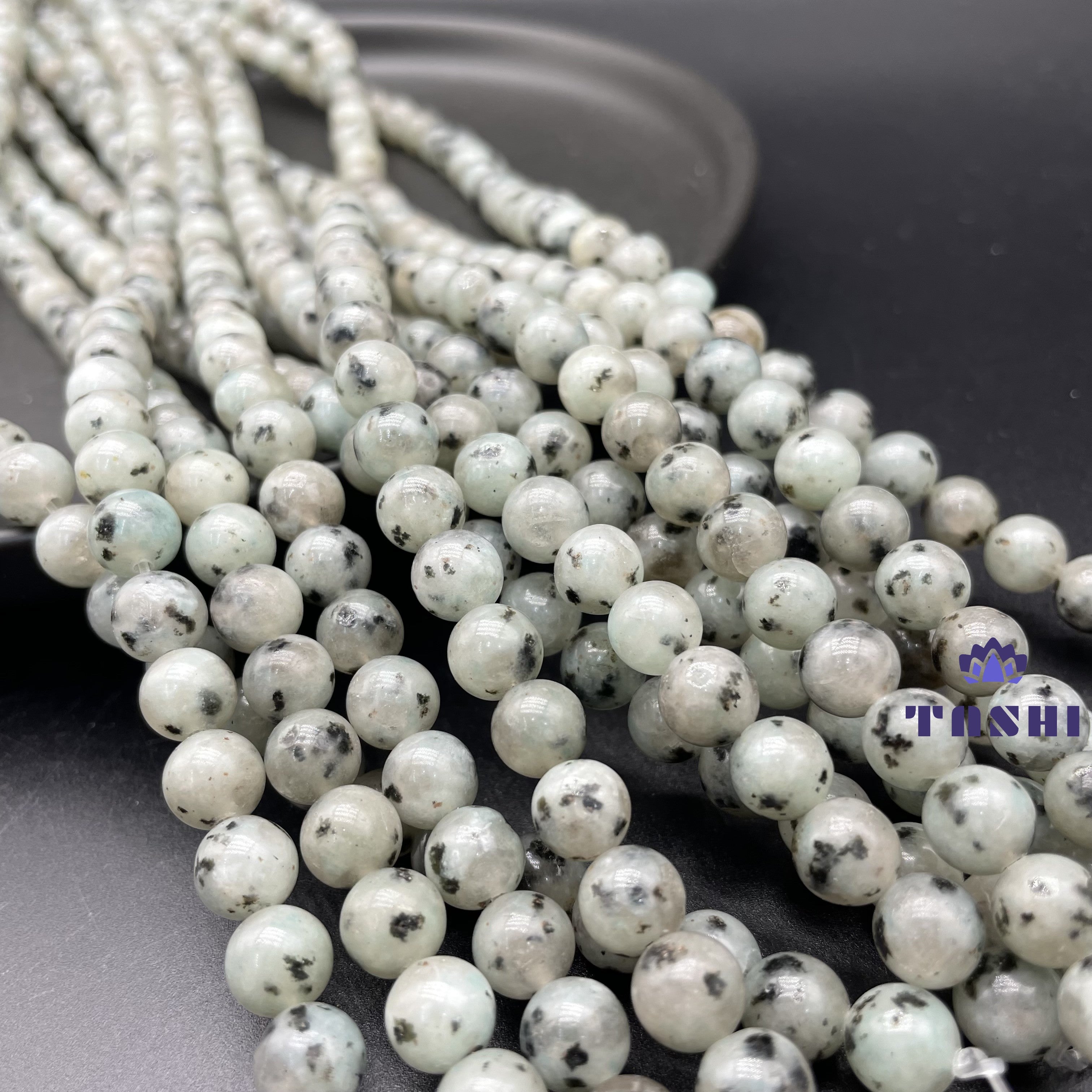 Kiwi Jasper Beads Strands Loose Beads Jewelry DIY Bracelet