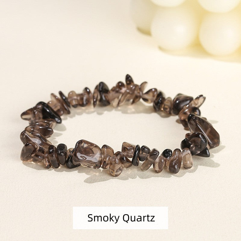 Natural Crystal Stone Chips Bracelets Healing Bracelet