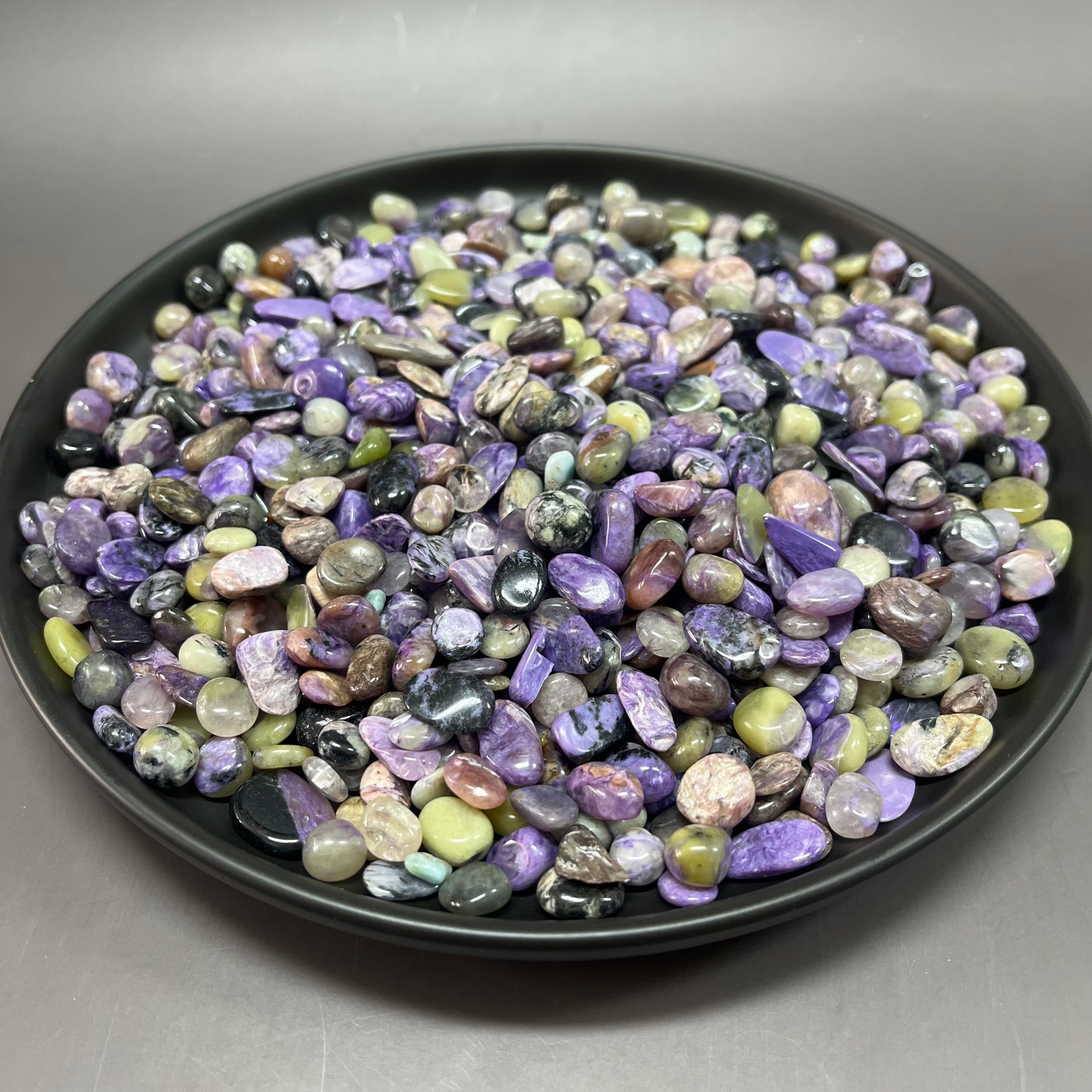 Natural Charoite Pebbles Chips Wholesale