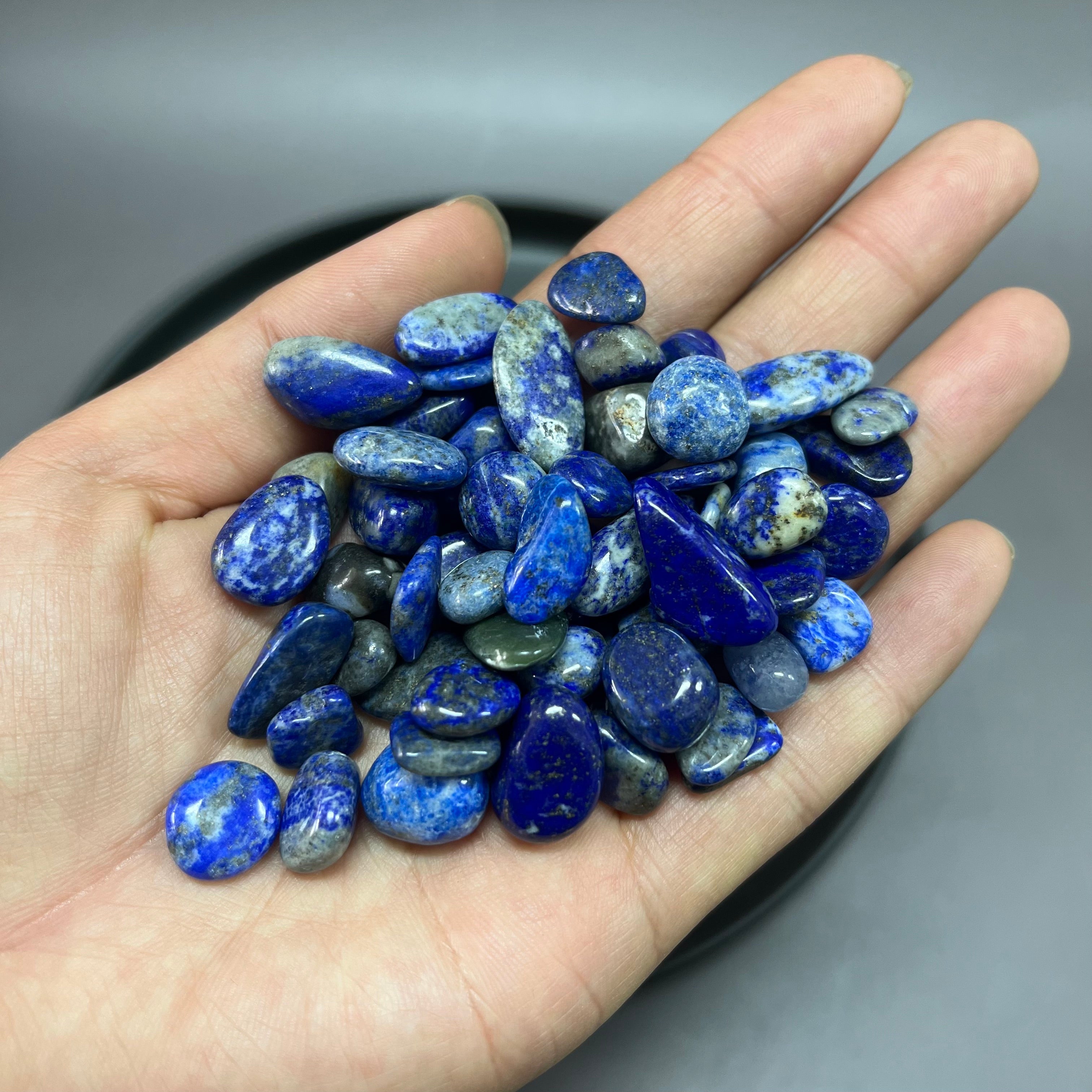Natural Lapis Lazuli Pebbles Chips Wholesale