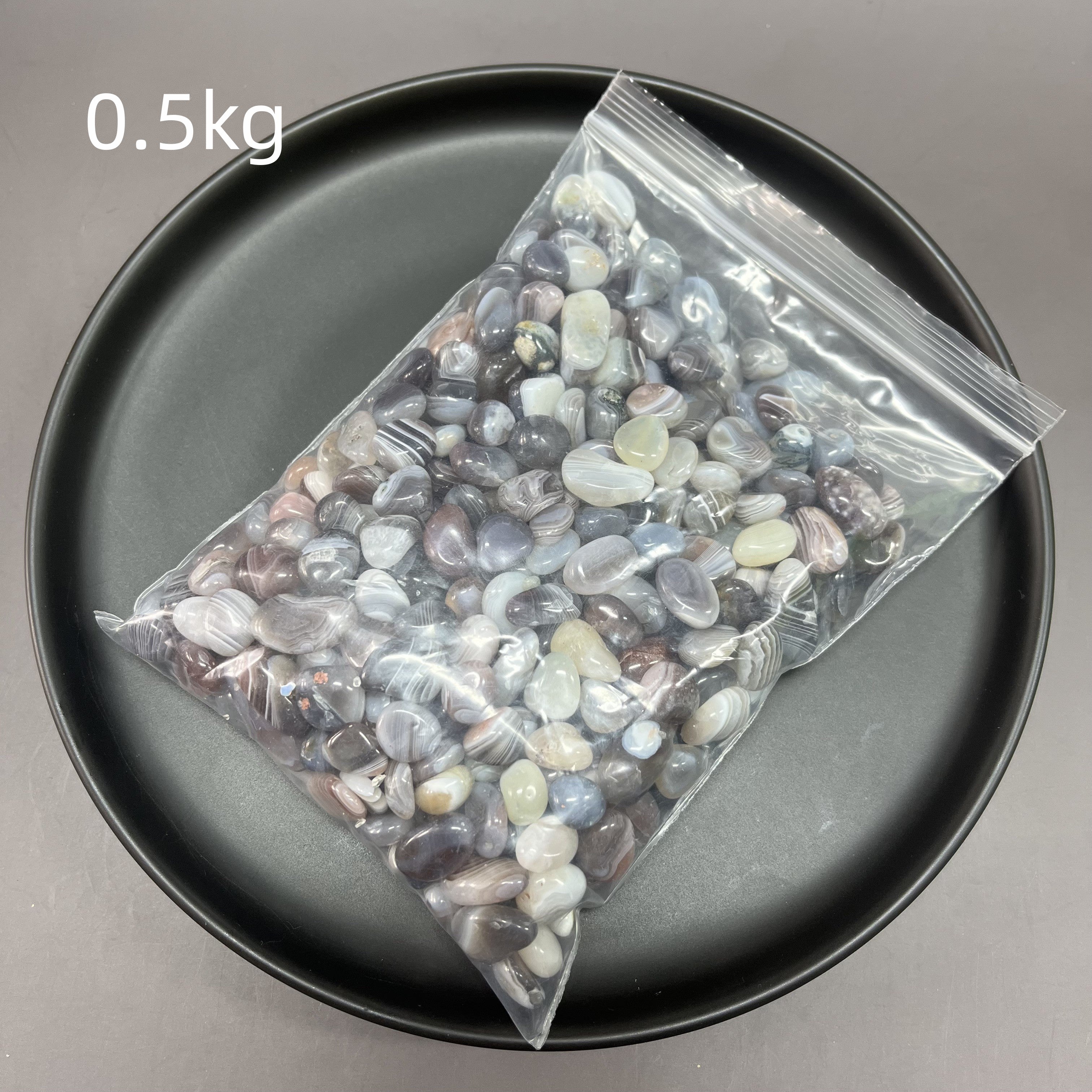 Natural Botswana Agate Pebbles Chips Wholesale