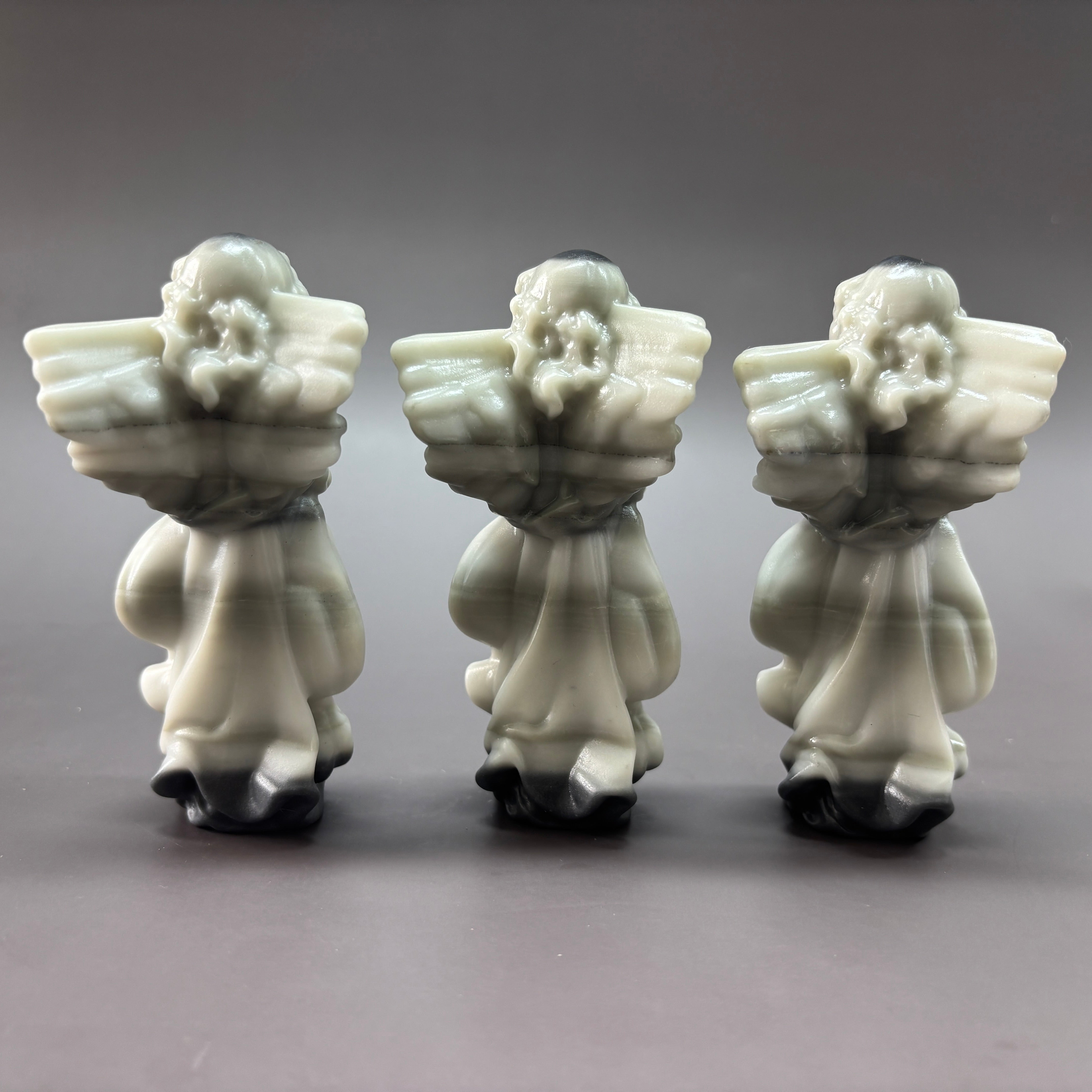 Angel Natural Taiji Jasper Crystal Carving