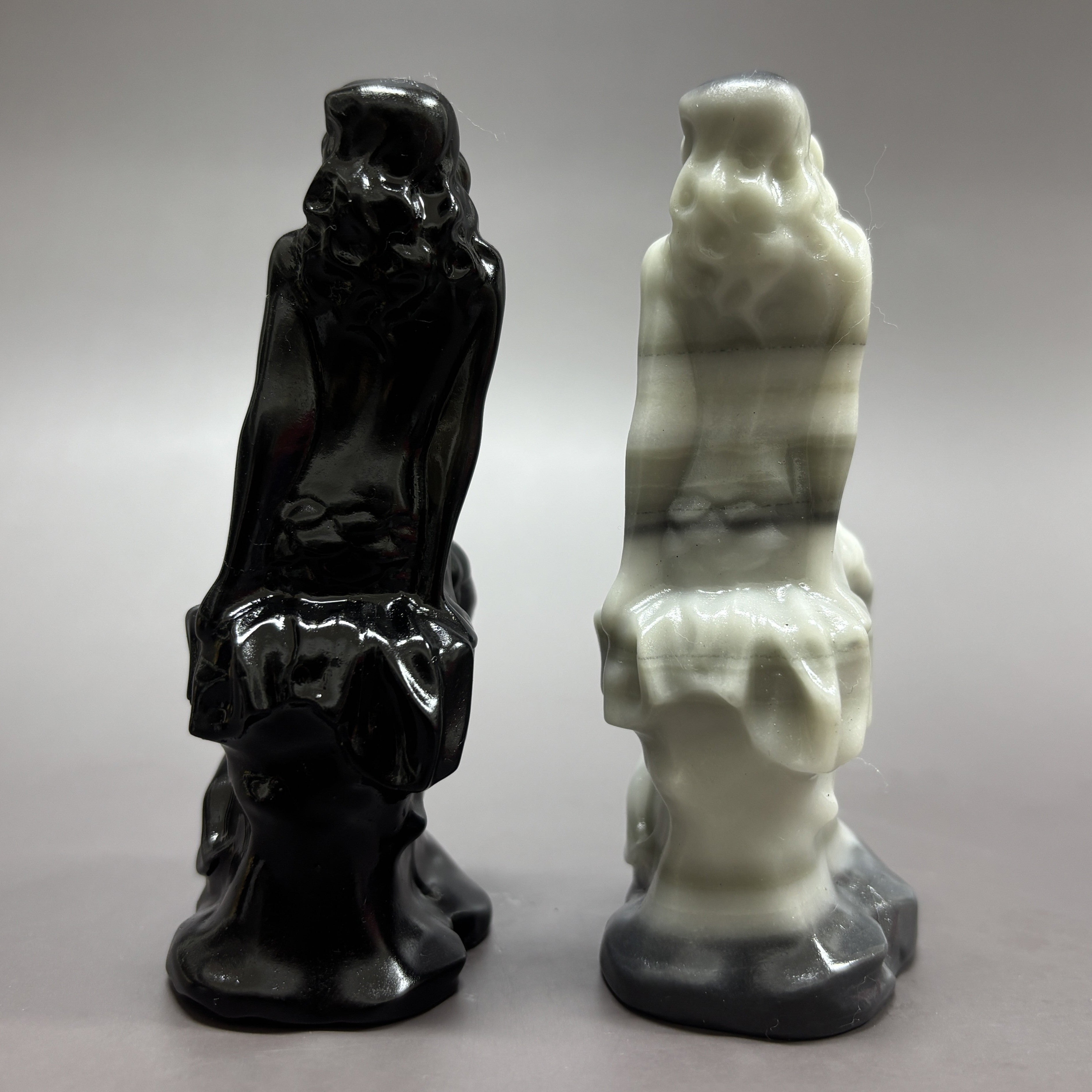 Natural Stone Mermaid Carving Table Decor Wholesale