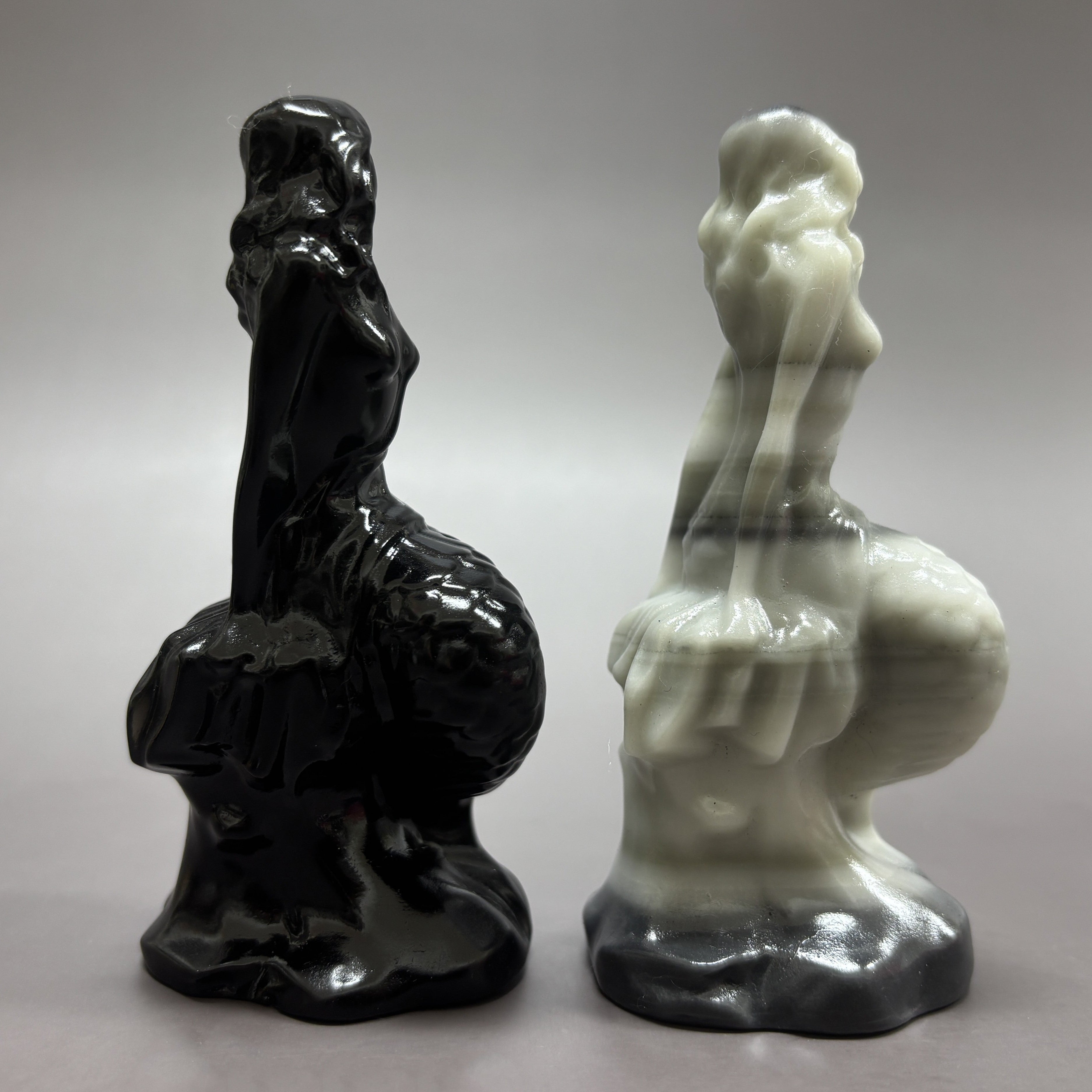 Natural Stone Mermaid Carving Table Decor Wholesale