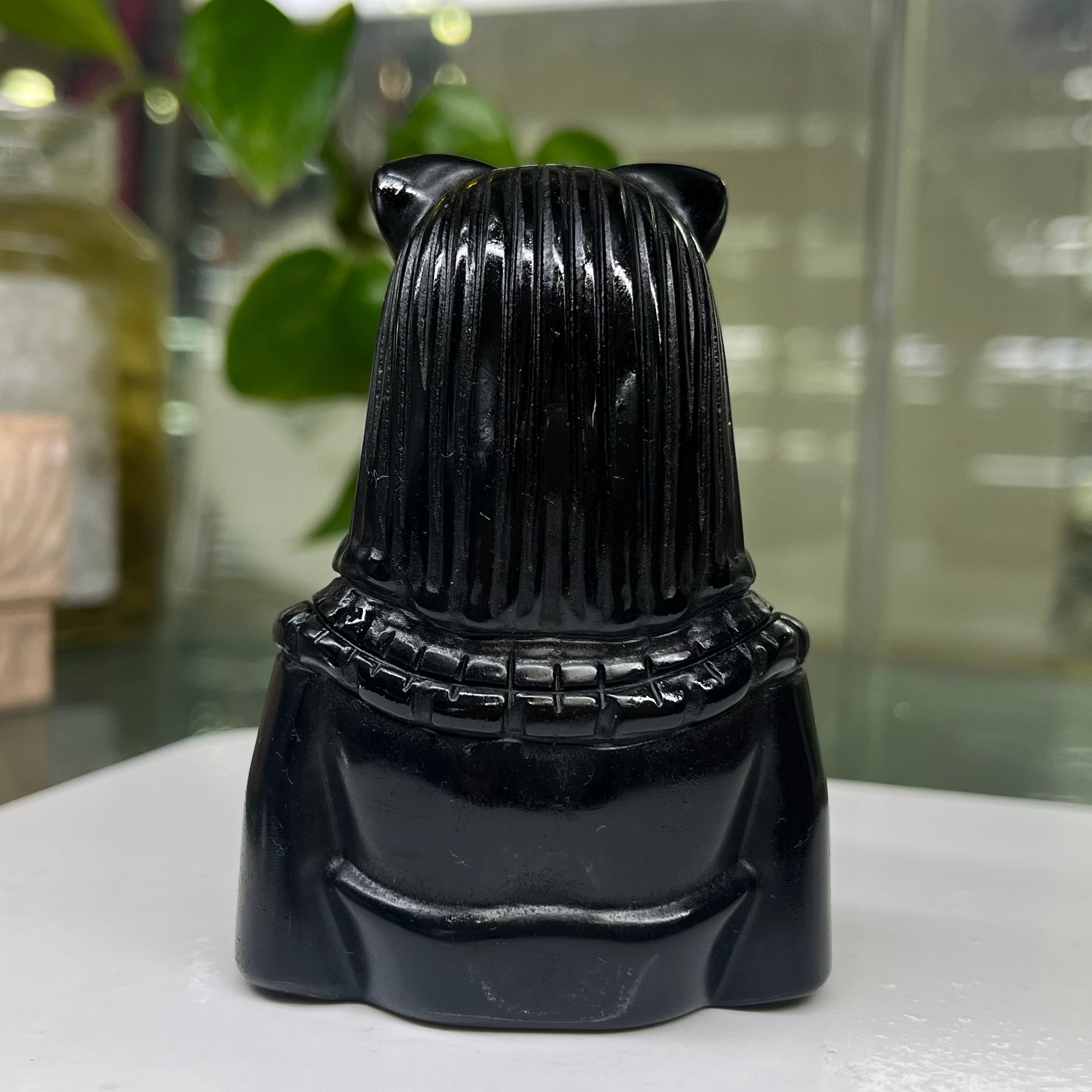 Egyptian Cat Lady Carving Table Decor Gift Wholesale