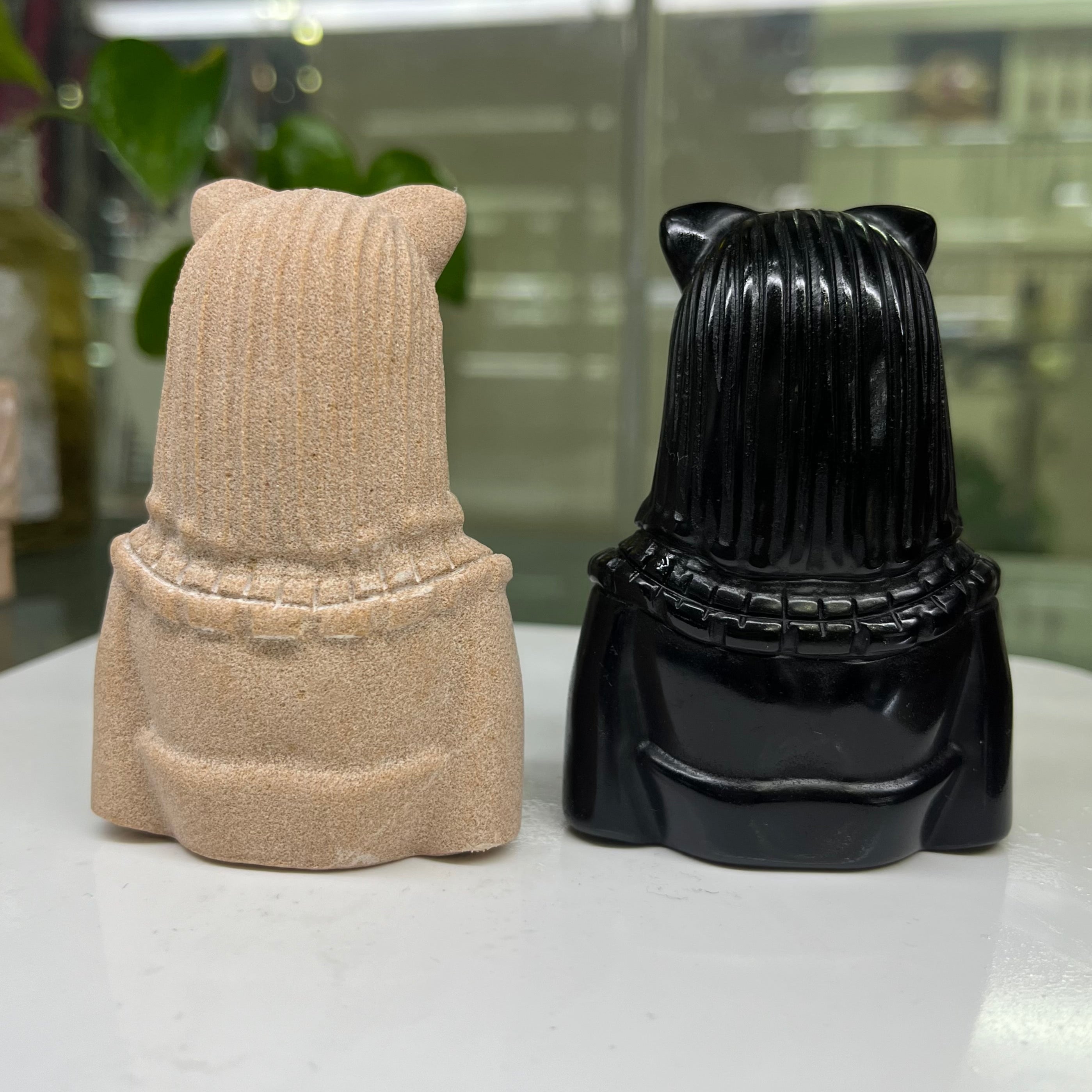 Egyptian Cat Lady Carving Table Decor Gift Wholesale