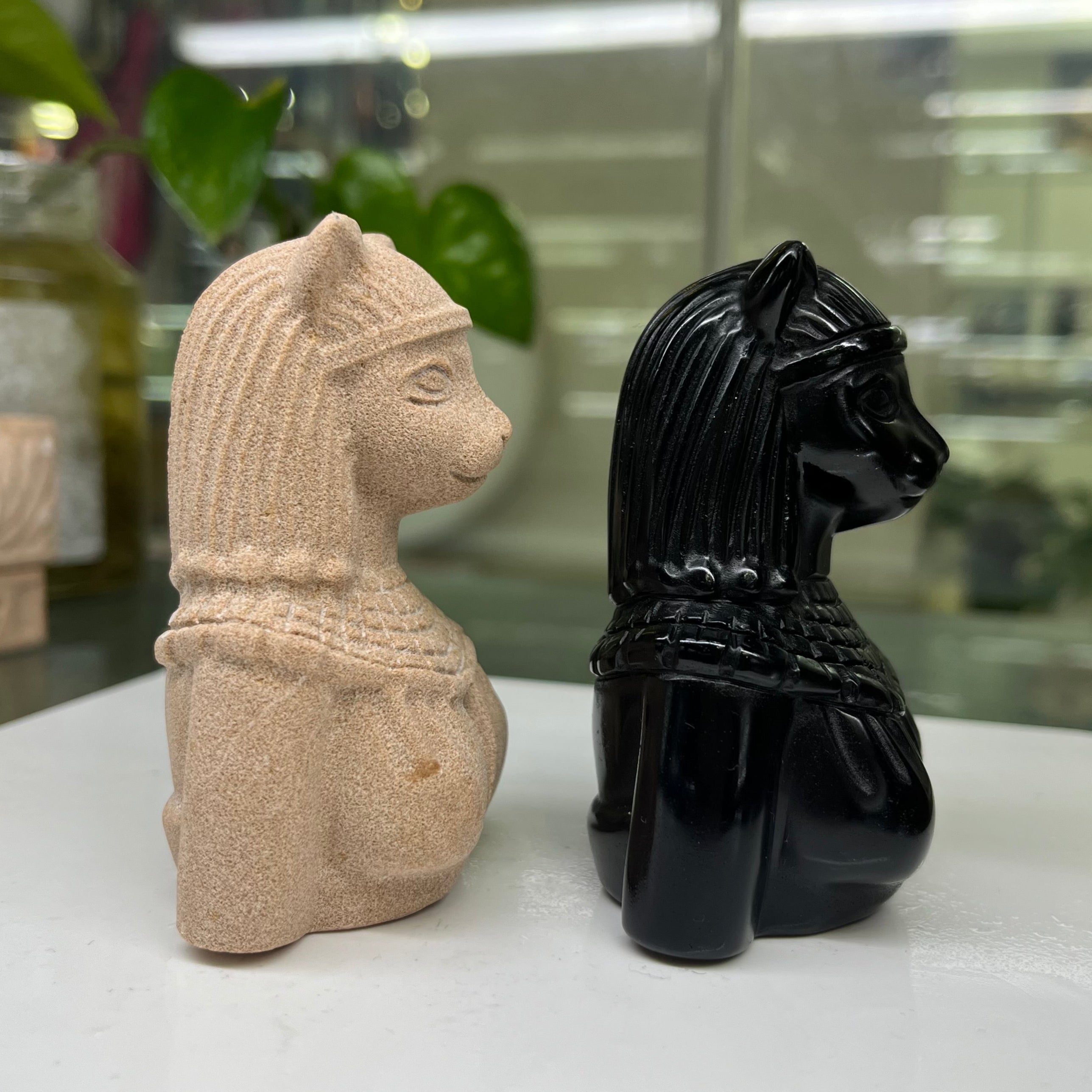 Egyptian Cat Lady Carving Table Decor Gift Wholesale