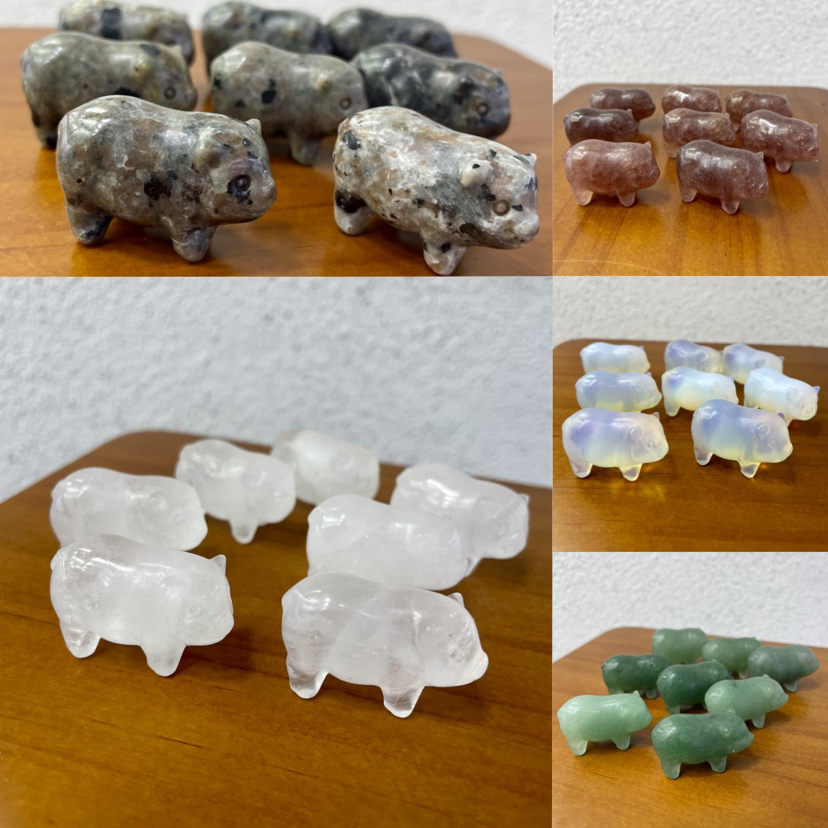 3CM Piggy Mini Carving Gift Decor Wholesale