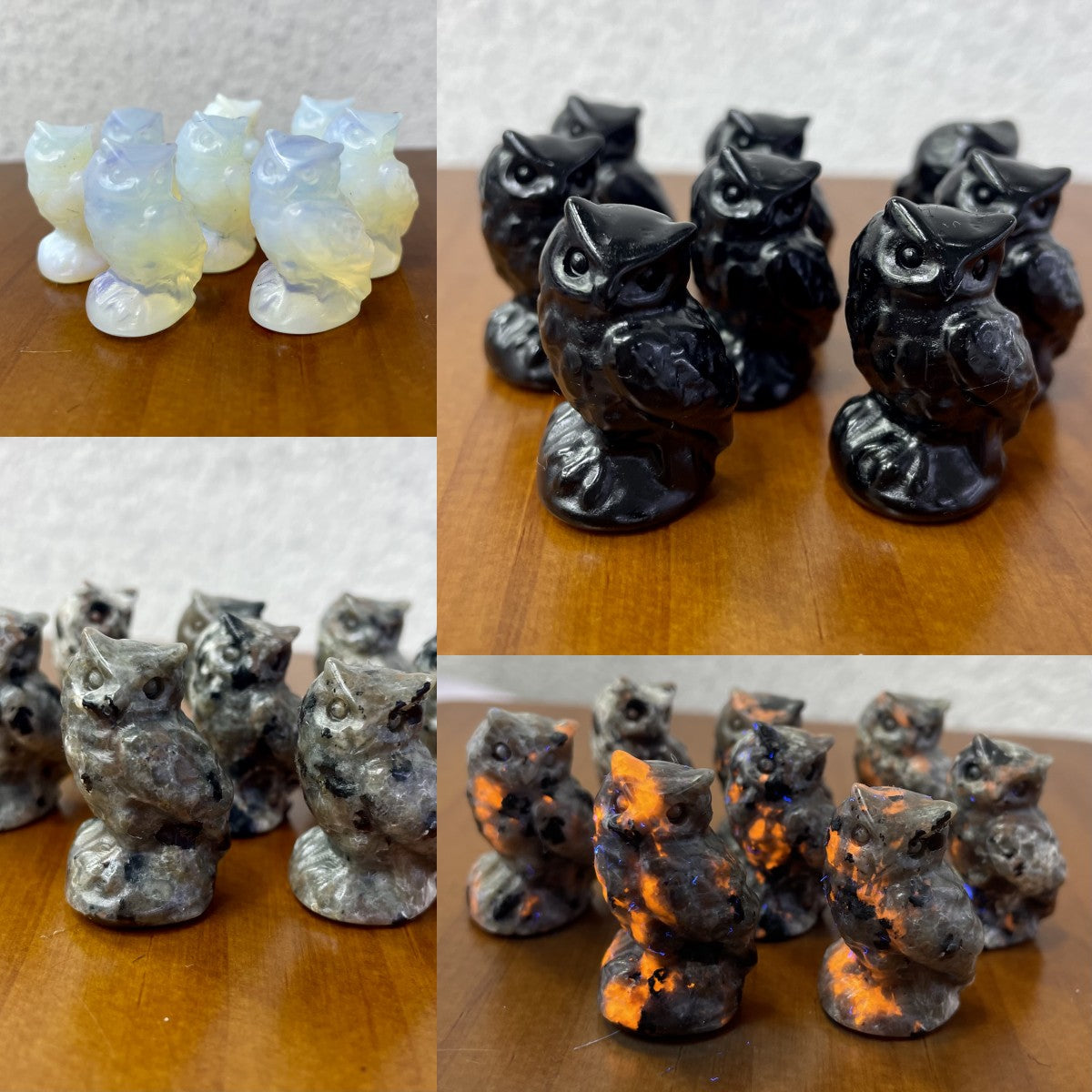 3CM Owl Mini Carving Gift Decor Wholesale
