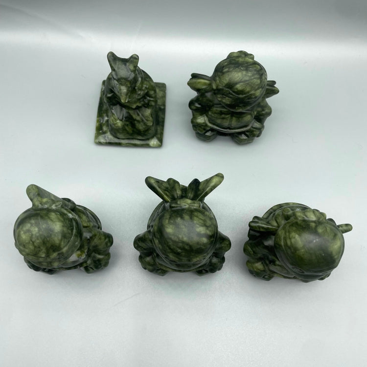 10CM Serpentine Ninja Turtles Carvings