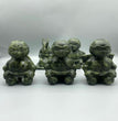 10CM Serpentine Ninja Turtles Carvings