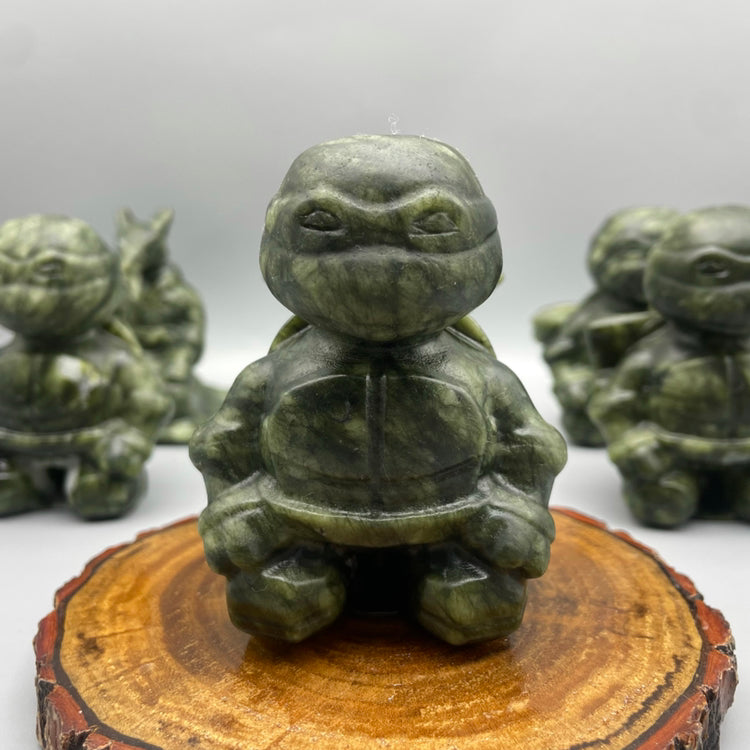 10CM Serpentine Ninja Turtles Carvings