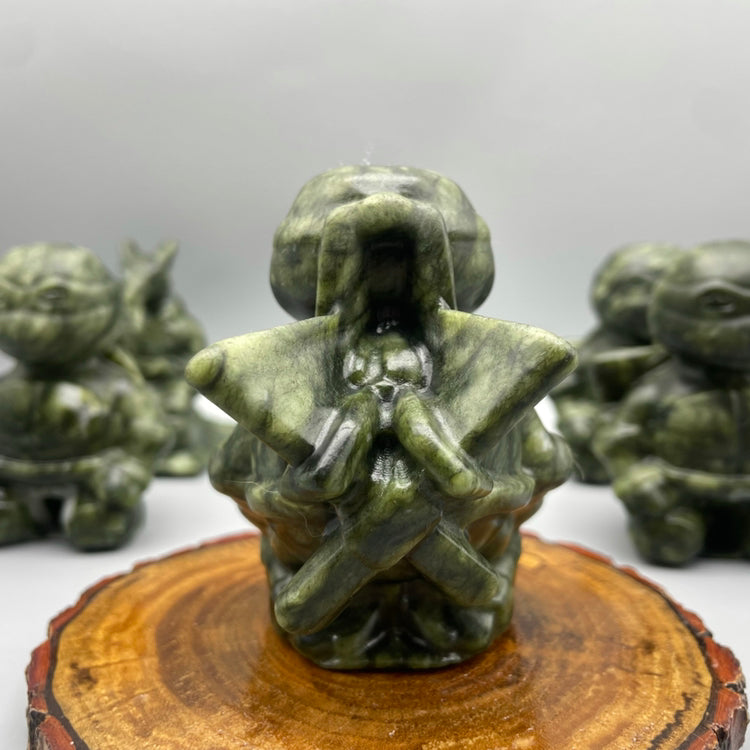 10CM Serpentine Ninja Turtles Carvings