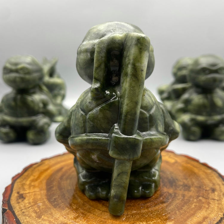 10CM Serpentine Ninja Turtles Carvings