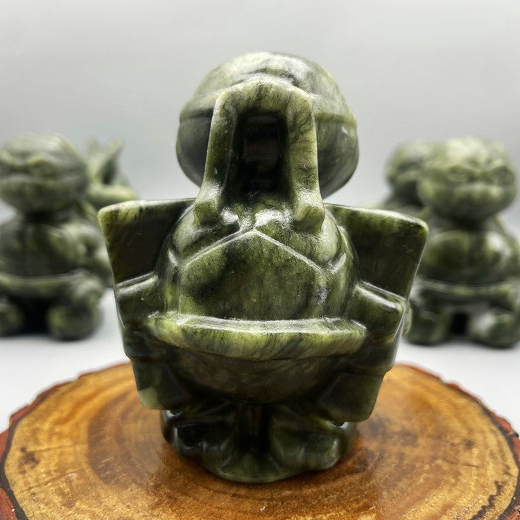 10CM Serpentine Ninja Turtles Figures Set Carvings
