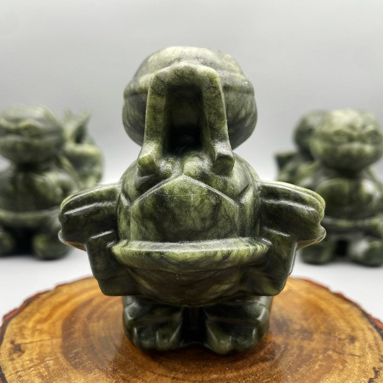 10CM Serpentine Ninja Turtles Figures Set Carvings