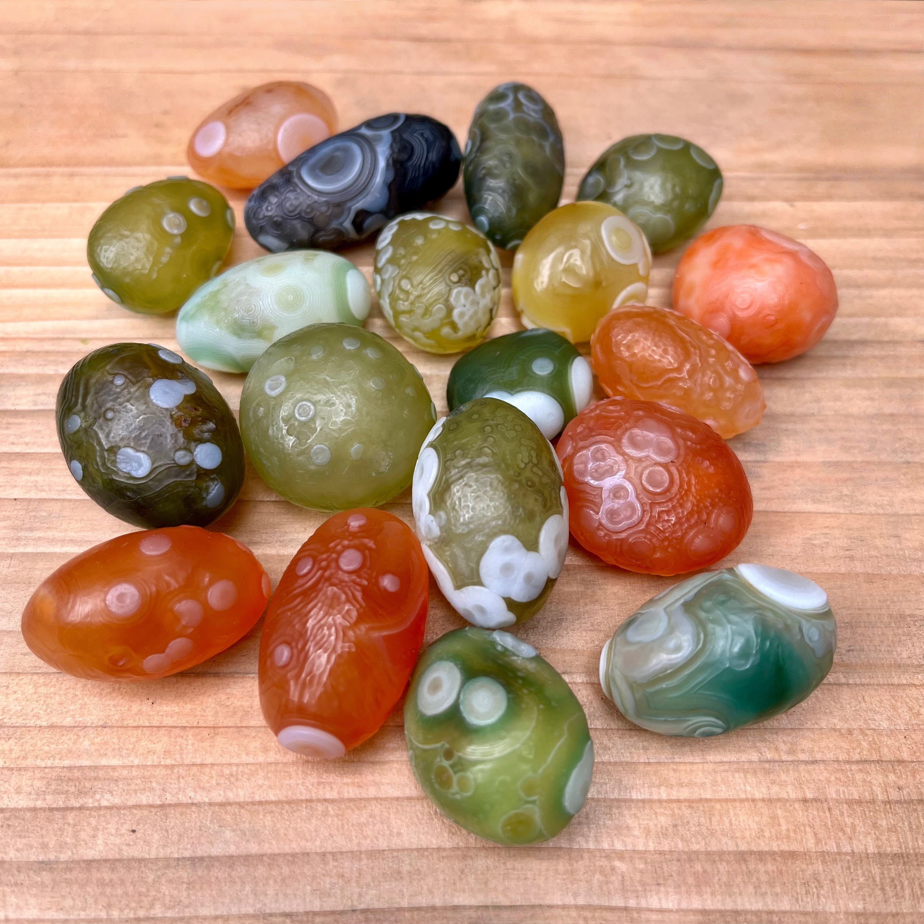 Natural Gobi Agate Tumbles