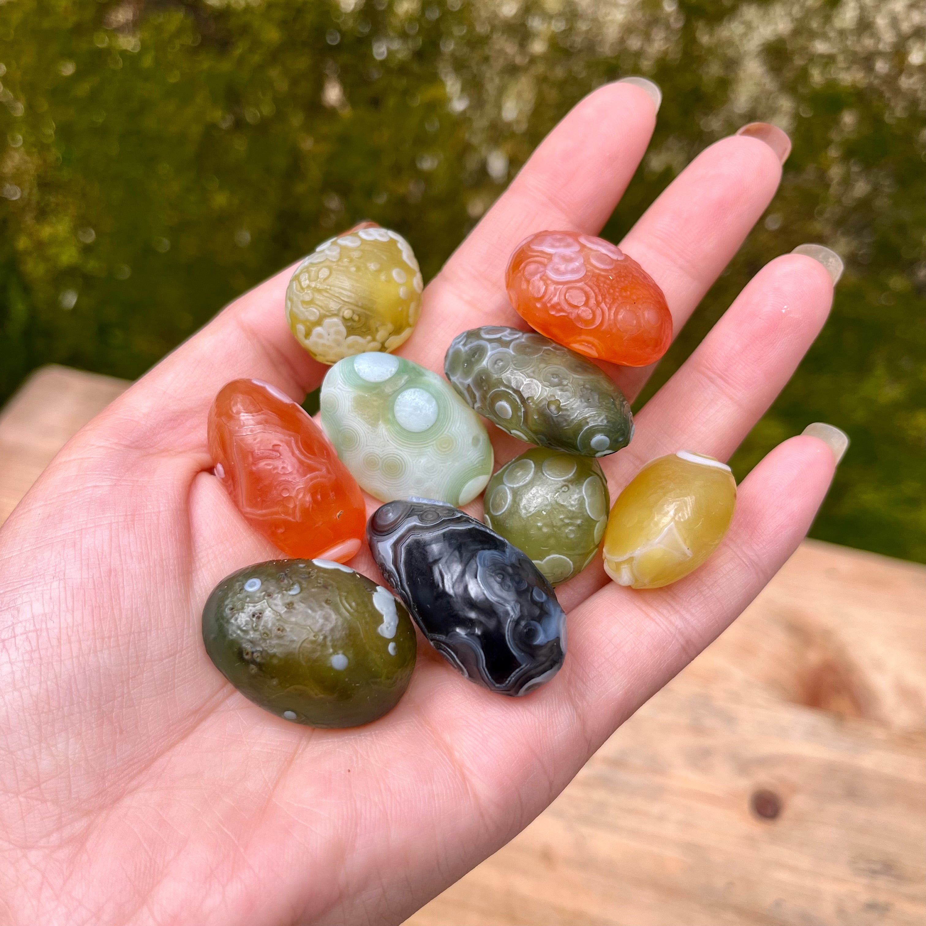 Natural Gobi Agate Tumbles