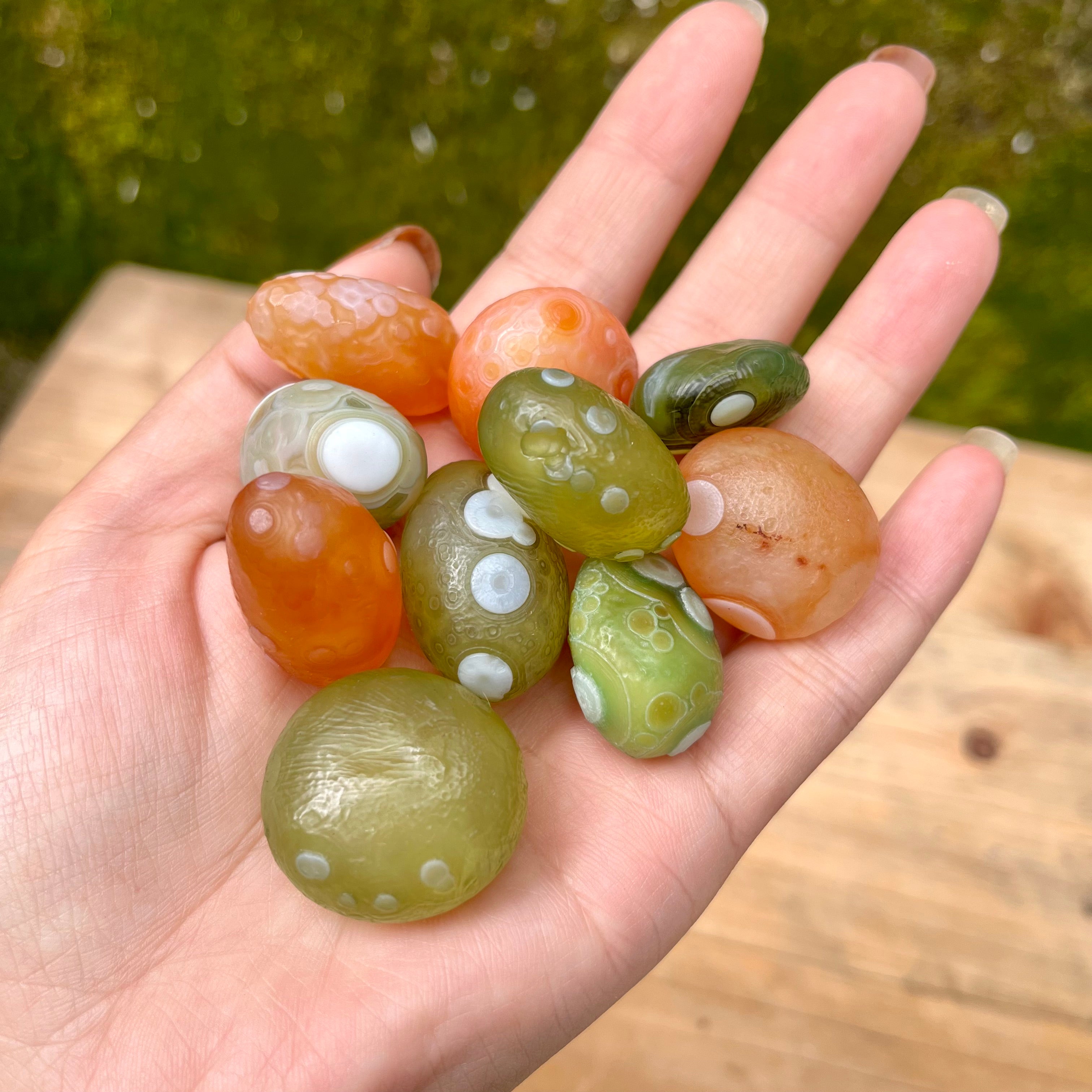 Natural Gobi Agate Tumbles