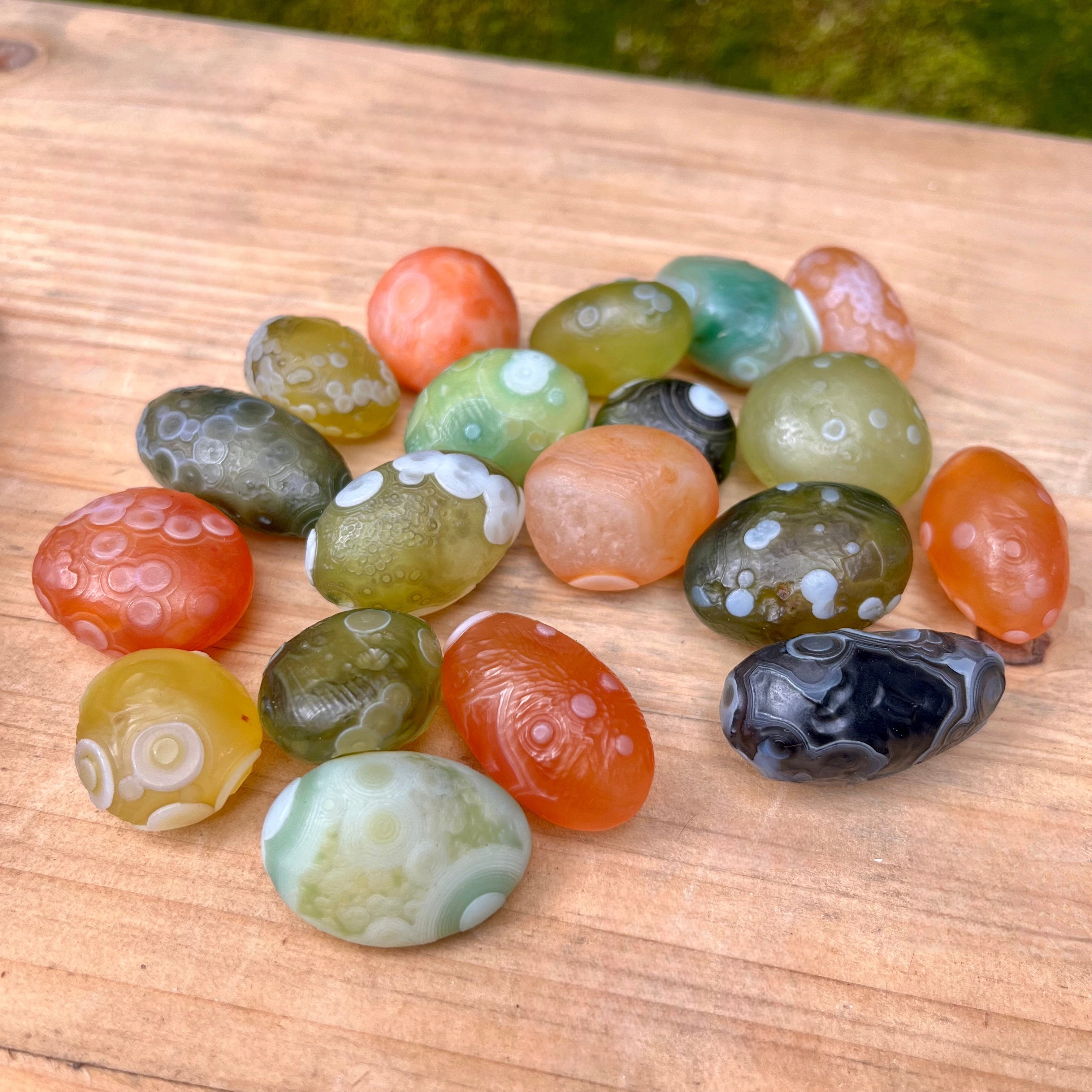 Natural Gobi Agate Tumbles