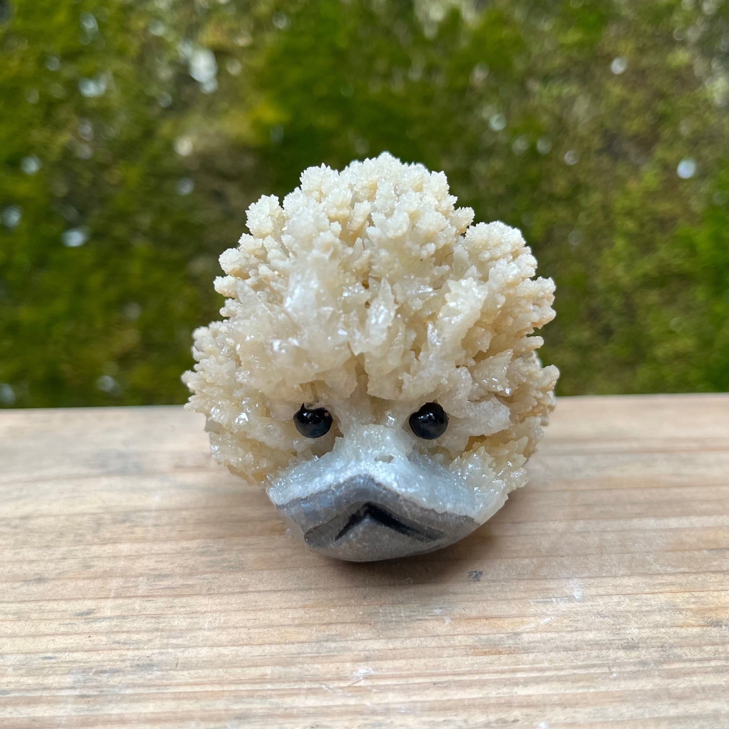 Stalactite Raw Cut Hedgehog Carving