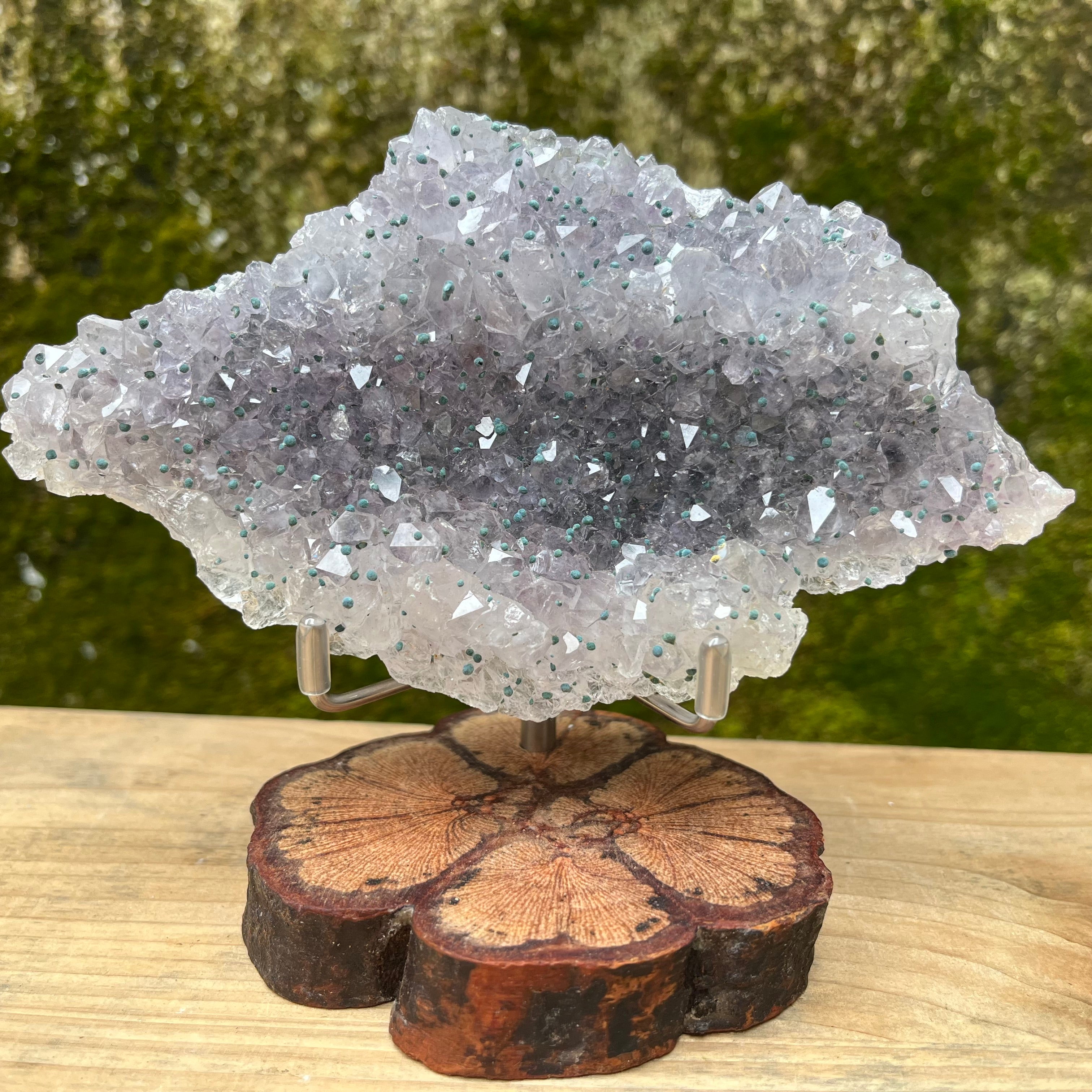 Natural Phantom Quartz Slab Specimen