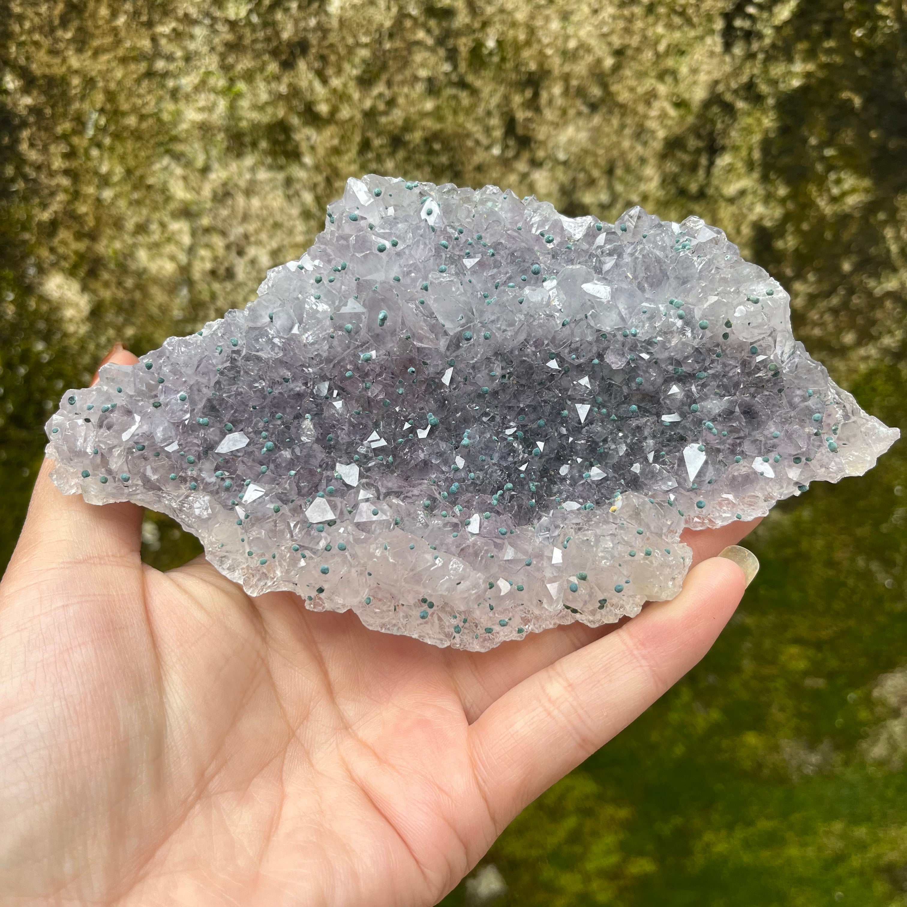 Natural Phantom Quartz Slab Specimen