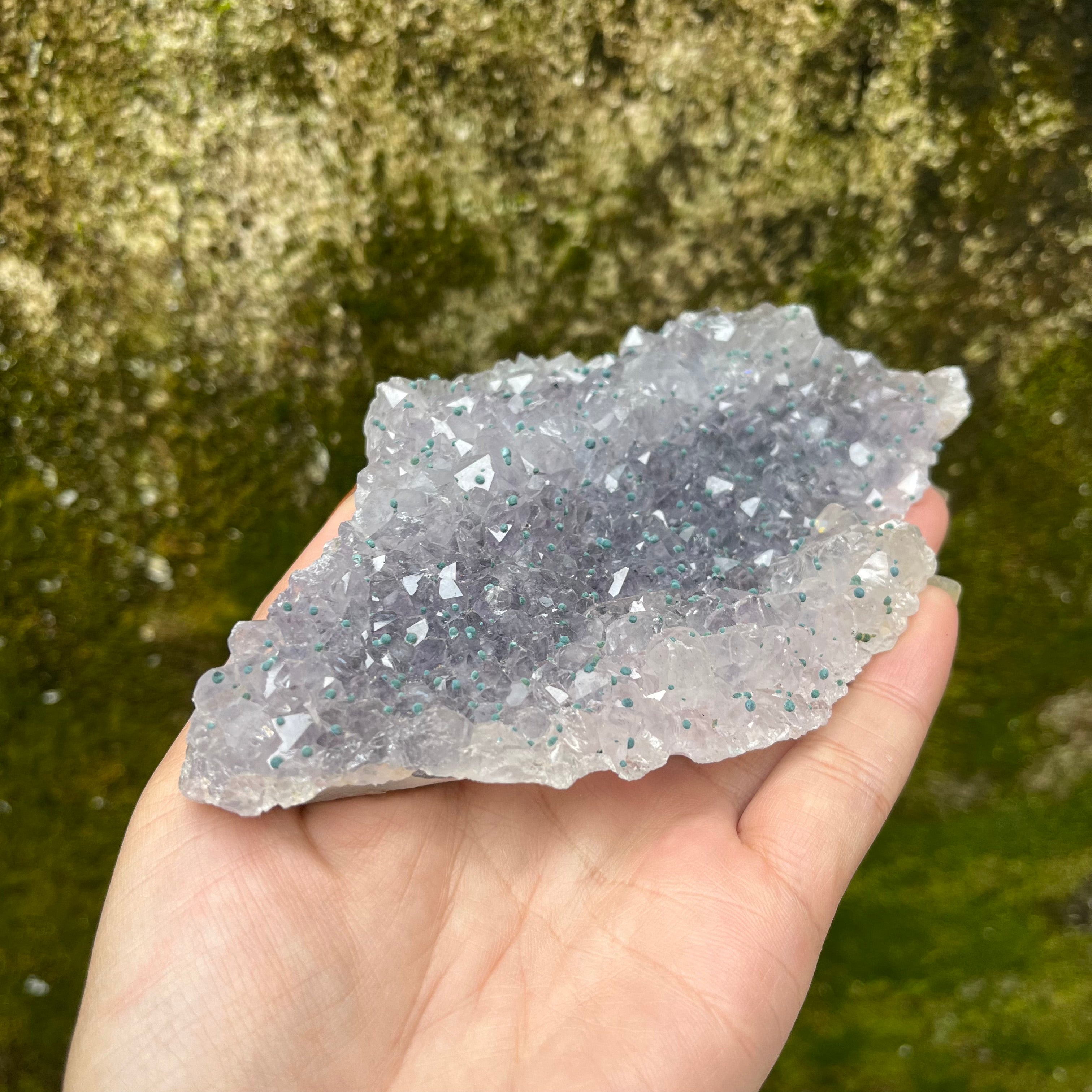 Natural Phantom Quartz Slab Specimen