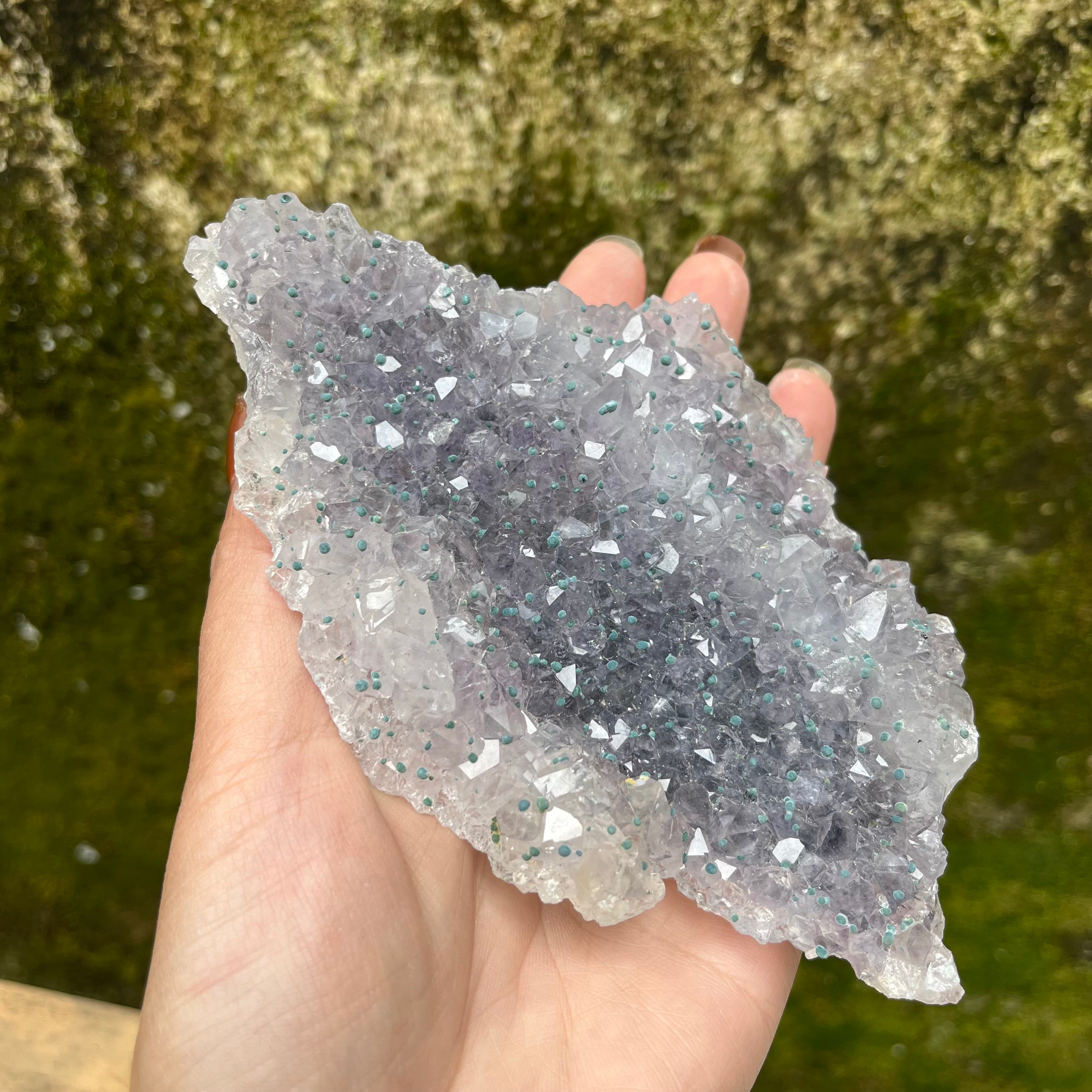 Natural Phantom Quartz Slab Specimen