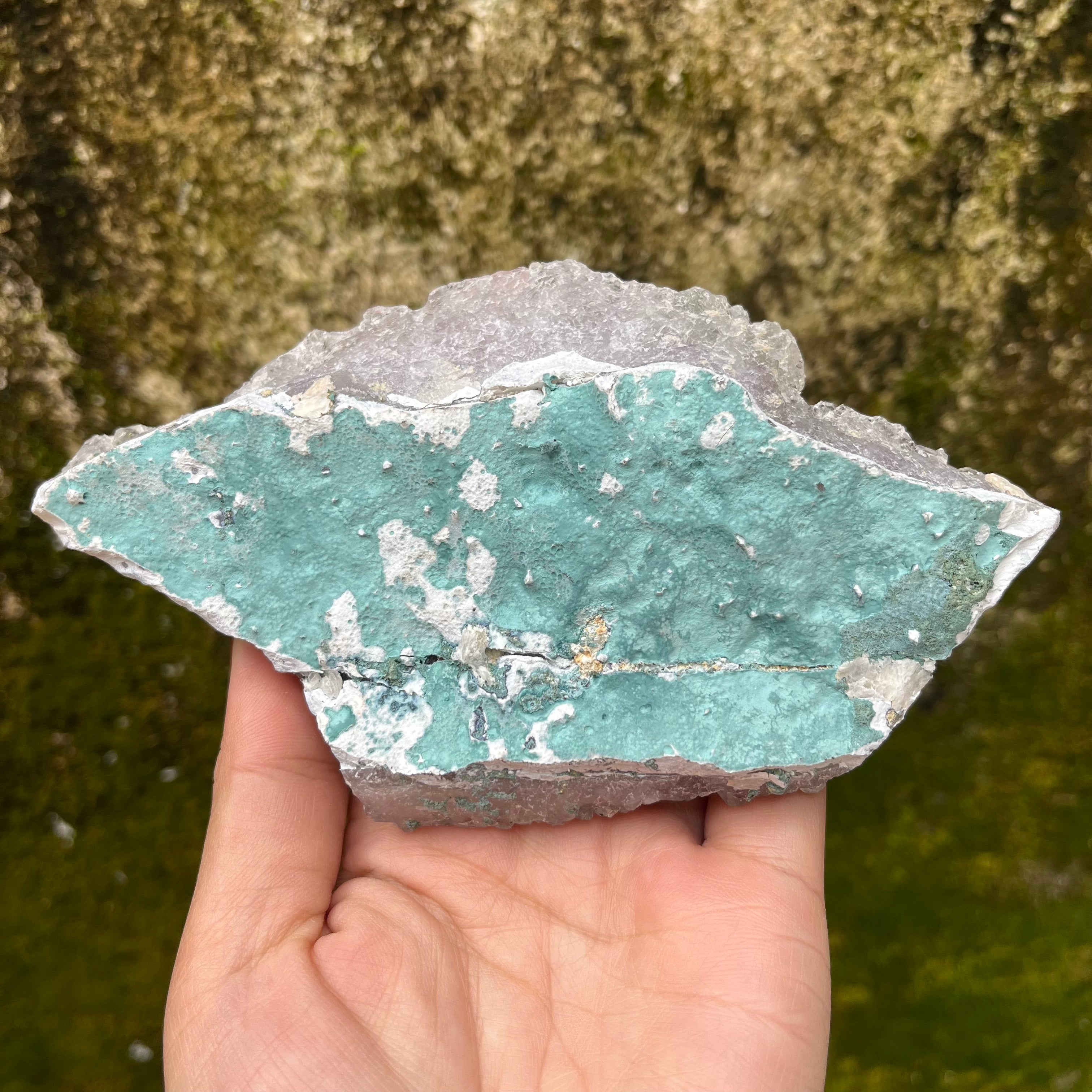 Natural Phantom Quartz Slab Specimen