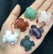 Mini Crabs Natural Stone Carvings Confetti Marine Animal