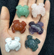 Mini Crabs Natural Stone Carvings Confetti Marine Animal