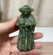 8CM Star Wars Old Yoda Natural Crystal Carving