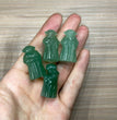 3CM Star Wars Mini Old Yoda Natural Crystal Carving