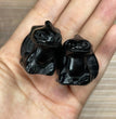 3.5CM How to Train Your Dragon Mini Toothless  Natural Crystal Carving