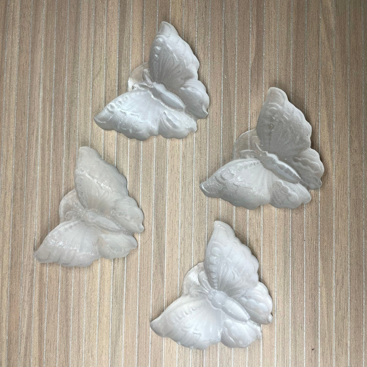 4CM Butterfly Selenite Natural Crystal Carving