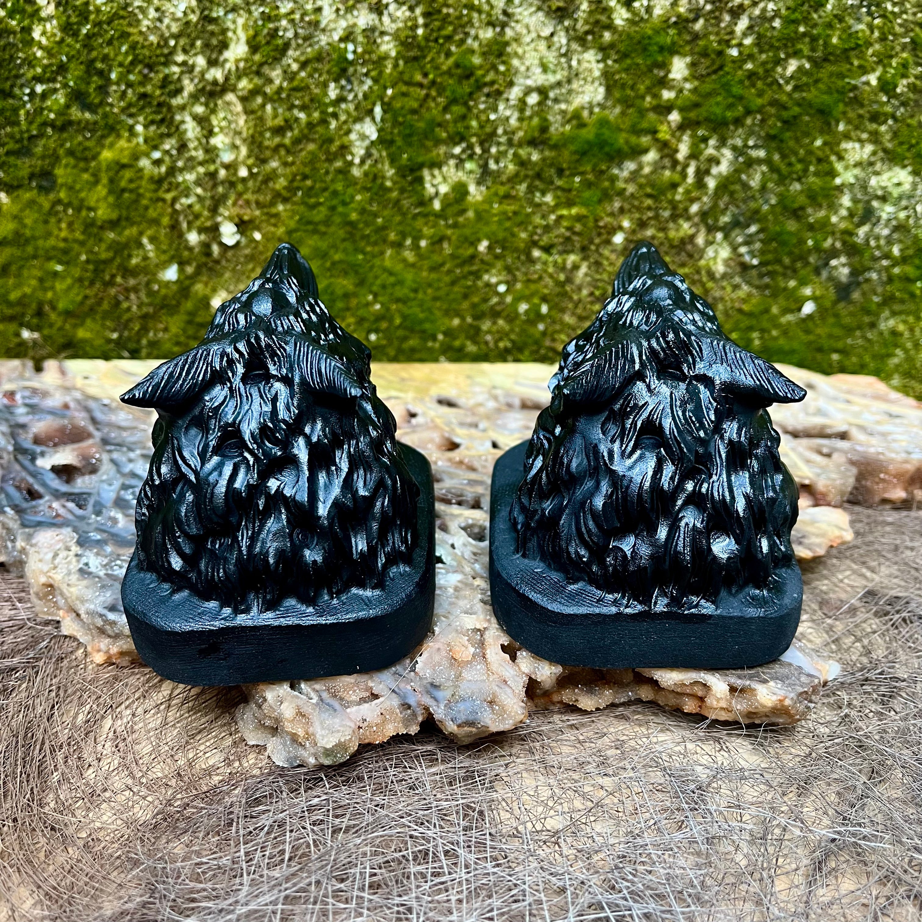 Wolf Head Carving Nice Details