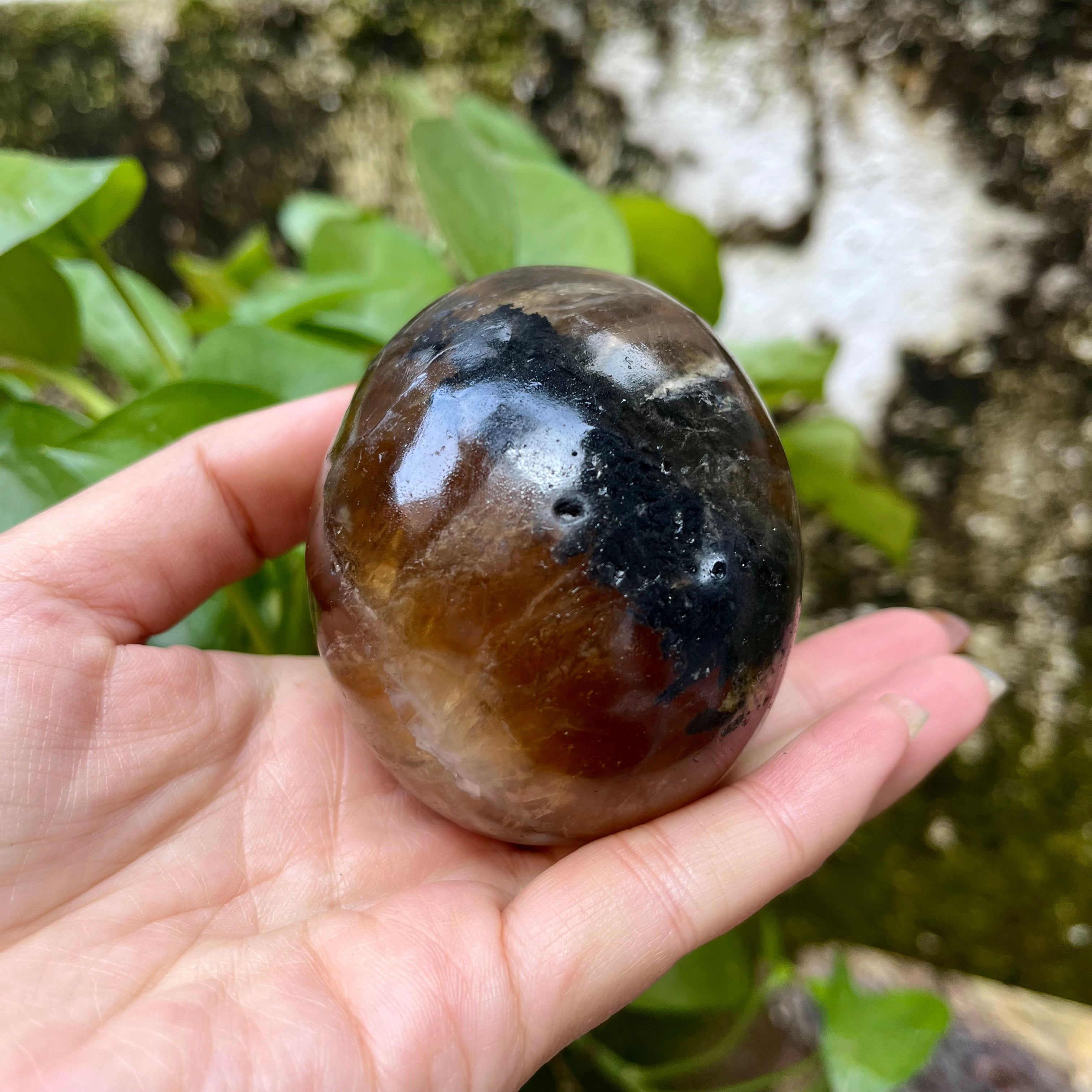 Yellow Fluorite Skull Carving