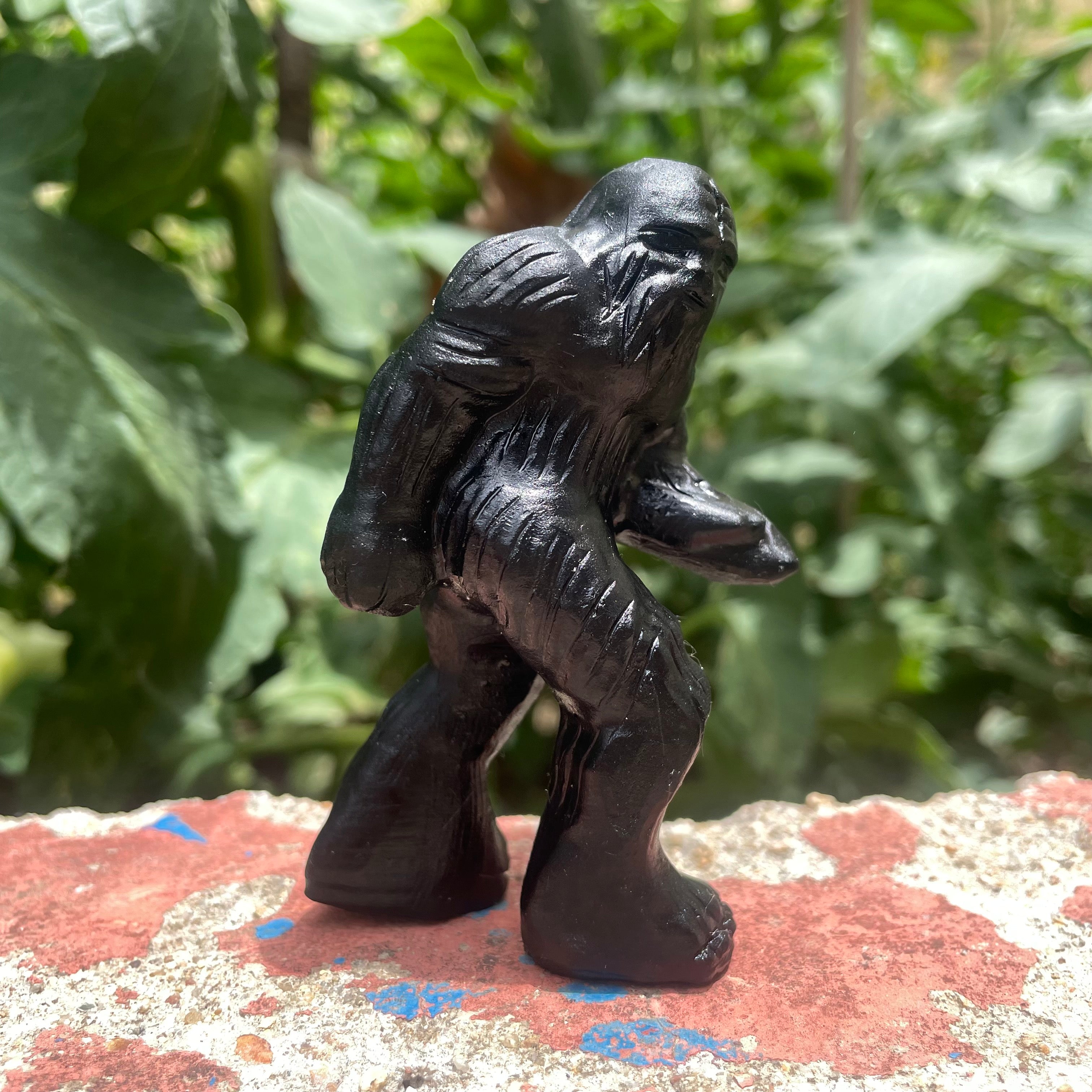 8CM Natural Stone Sasquatch Bigfoot Yeti Carvings