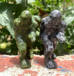 8CM Natural Stone Sasquatch Bigfoot Carvings