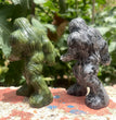 8CM Natural Stone Sasquatch Bigfoot Carvings