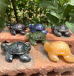 6CM Natural Stone Sea Turtle Carvings