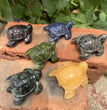 6CM Natural Stone Sea Turtle Carvings