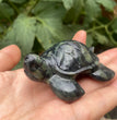 6CM Natural Stone Sea Turtle Carvings