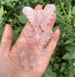 5.5CM Natural Stone Butterfly Carvings