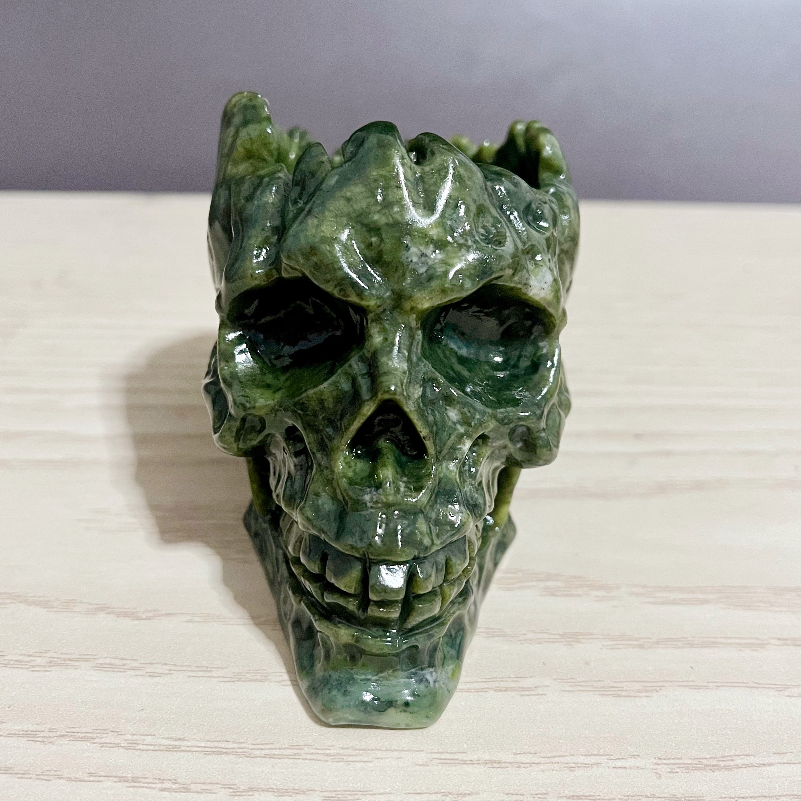 Serpentine Skull Bowl Key Bowl Holder
