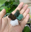 Mini Sitting Elephant Natural Stone Carvings Confetti Scoops