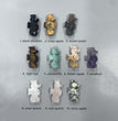 Mini Seahorse Natural Stone Carvings Confetti Scoops